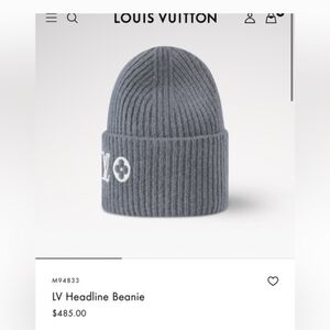 Louis Vuitton Lavender Beanie